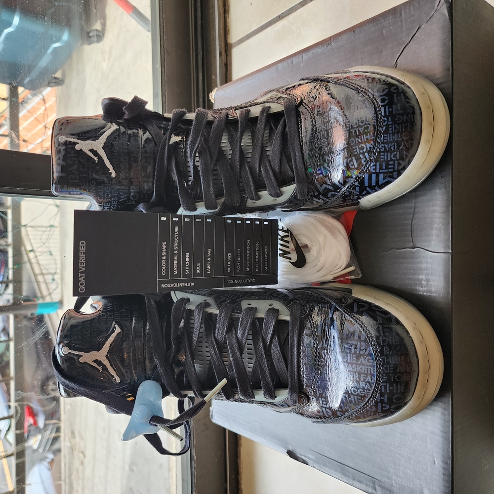 AIR JORDAN 5 RETRO Nike Black/White DOERBBECHER 2013